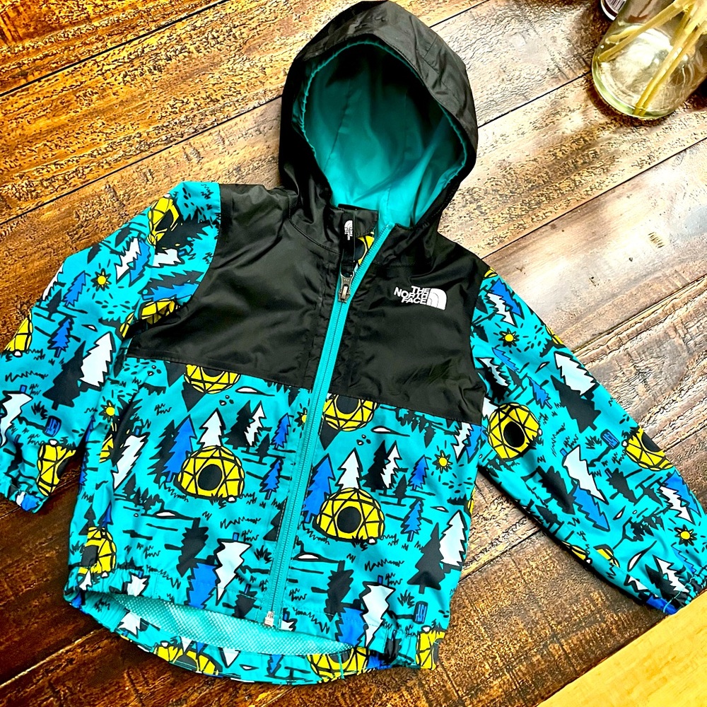 The North Face windbreaker. 12-18 months